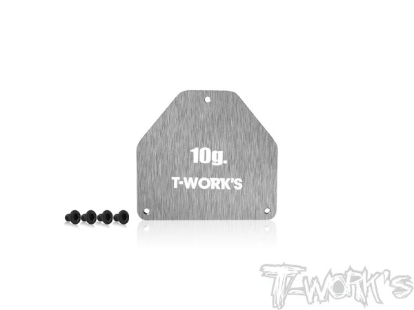 T-Work's TE-B7-B - Steel Servo Weight for Asso B7 - 10g