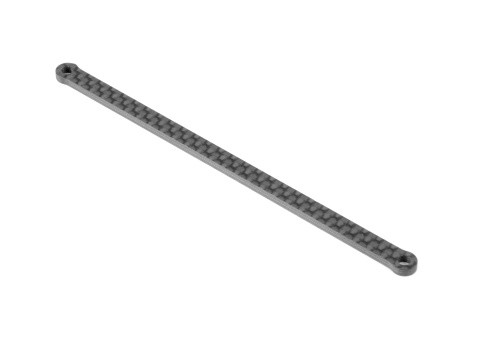 XRAY 376238 - X1 2025 - Carbon Top Deck - Long - for 1-piece Chassis