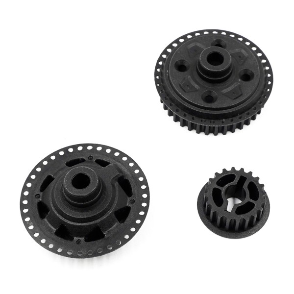 XPRESS 10920 - DR1S - Composite Diff Gear Case 38T + Center Pulley 20T