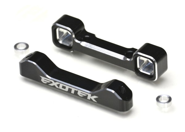 Exotek 2067 - Losi 22S - Alloy 7075 Arm Mounts for rear toe adjustments (1 pair)