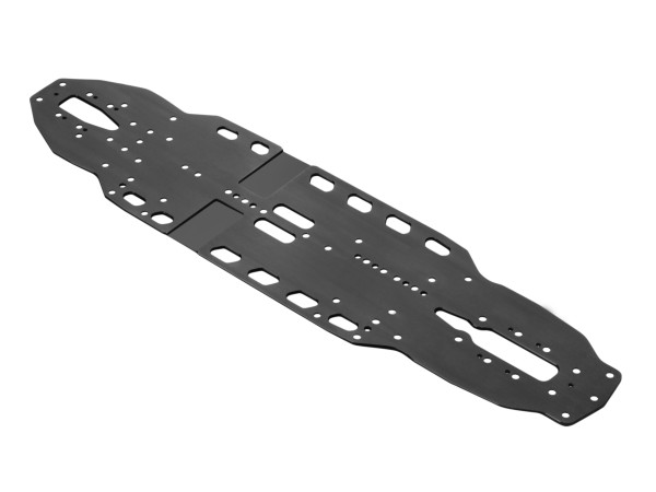 XRAY 301020 - X4 2024 - Alu Lower Deck - FLEX - 1.5mm