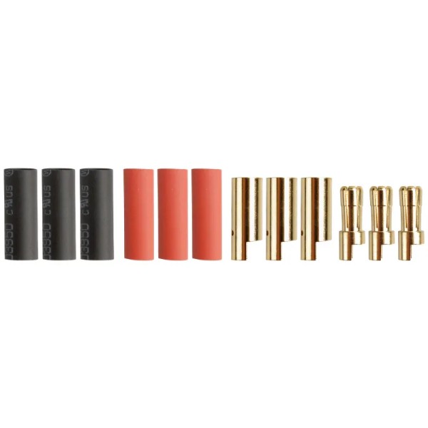 Yuki AM-610-3P - Goldplug 3 pairs 5,5mm