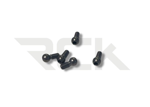 Tamiya 9803485 - TRF 421 - Alu Kugelkopf - 5x4.5mm (5 Stück)