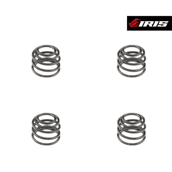 Iris 75020 - Iris ONE - Springs - 3mm - Black - Medium - for Internal Shock Spring and Piston Set (4 pcs)