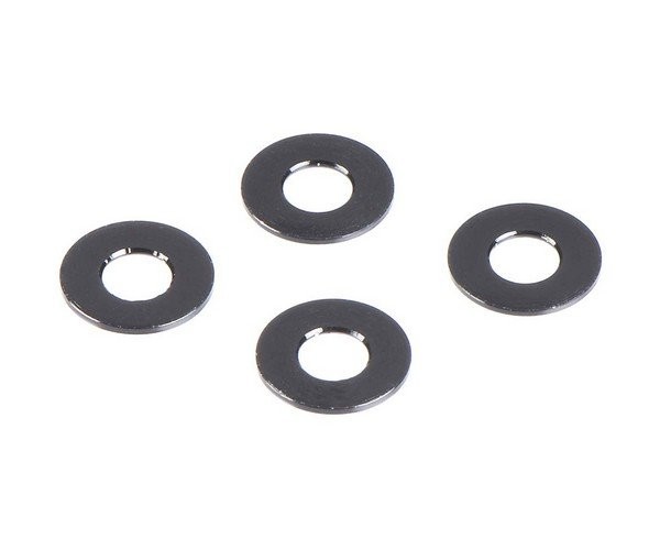 Durango TD709058 - SHIM 3.5x8x0.5mm (4pcs) (BLACK)