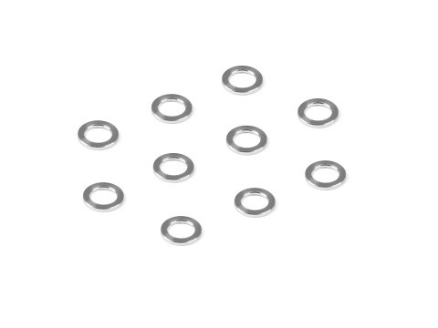 XRAY 322591 - XB2 2024 - Alu Shim 3x4.7x0.5mm (10 pcs)