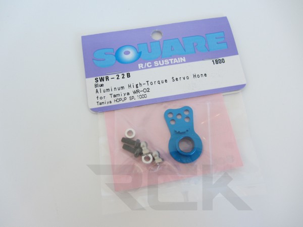 Square SWR-22B - WR-02 Alu Servoaufsatz für High Torque - Blau