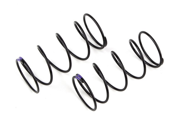 Team Associated 91946 - B74.2 - 13mm Front Shock Springs, purple 4.6lb/in, L44, 5.75T, 1.2D (1 pair)