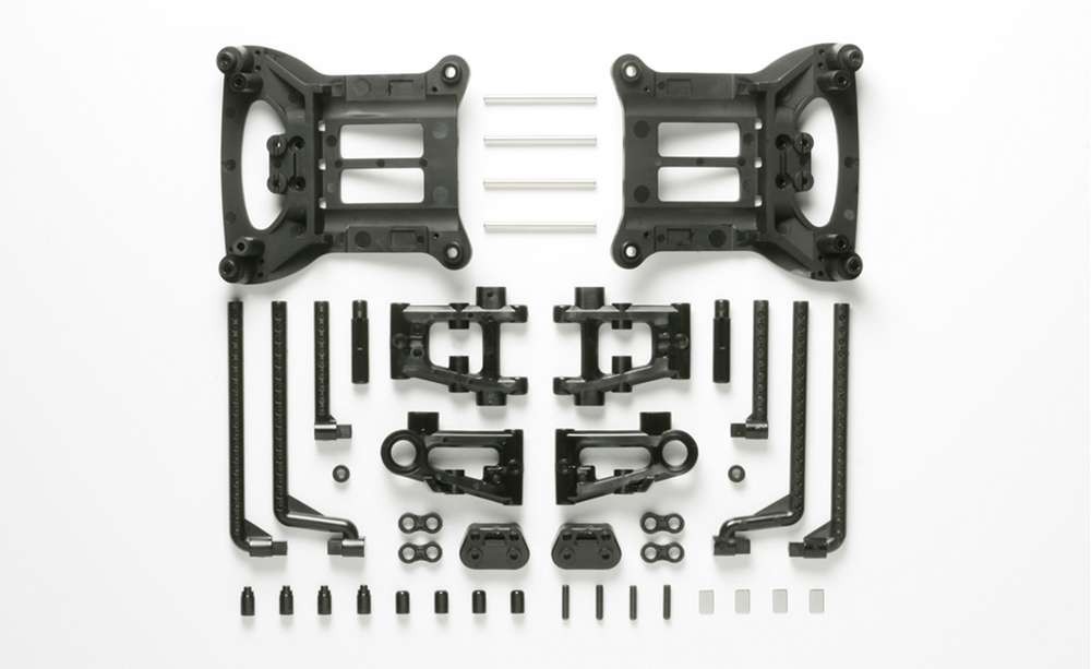 Tamiya 51217 - TT-01D / TT-01R - B-Parts - Suspension Arms and Body Mount