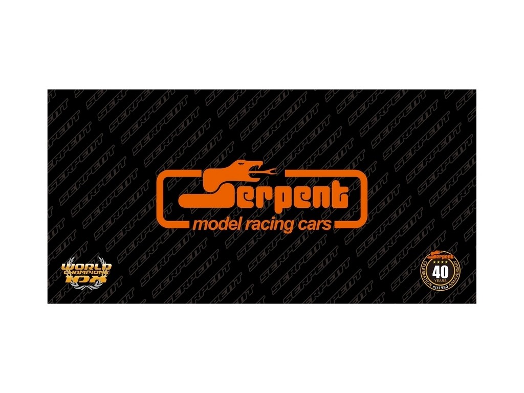 Serpent 1904 - Pit Mat 40th anniversary 1200x600mm