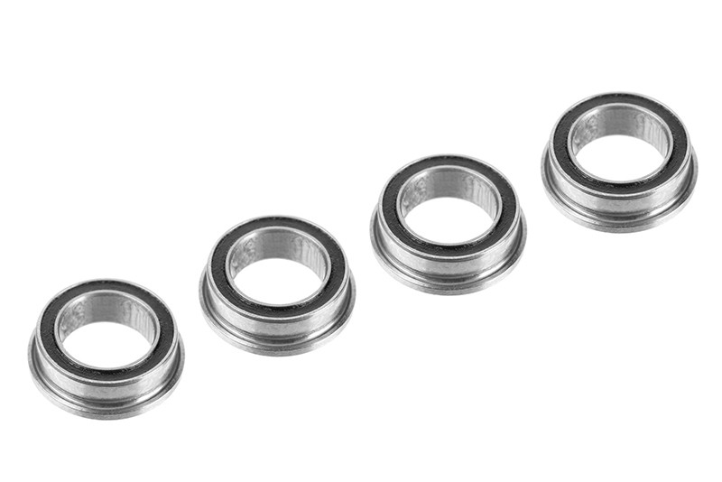 Corally 391438 - FSX-10 - Ball Bearing ABEC 3 - 1/4 x 3/8 - Flanged (4 pcs)