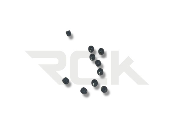 Tamiya 9805777 - Madenschraube - M3x2.5mm (10 Stück)