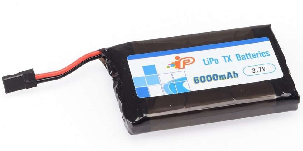 Intellect IP-584674 - TX Softcase - 3.7V - 6000mAh - 1S LiPo Akku - für SANWA M17