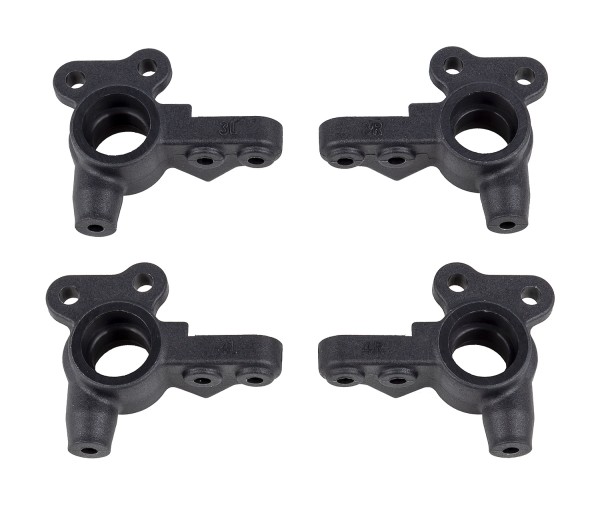 Team Associated 92493 - B7 - Factory Team Steering Blocks for KPI Set (King Pin Inclination) - adjustable (2 pairs)