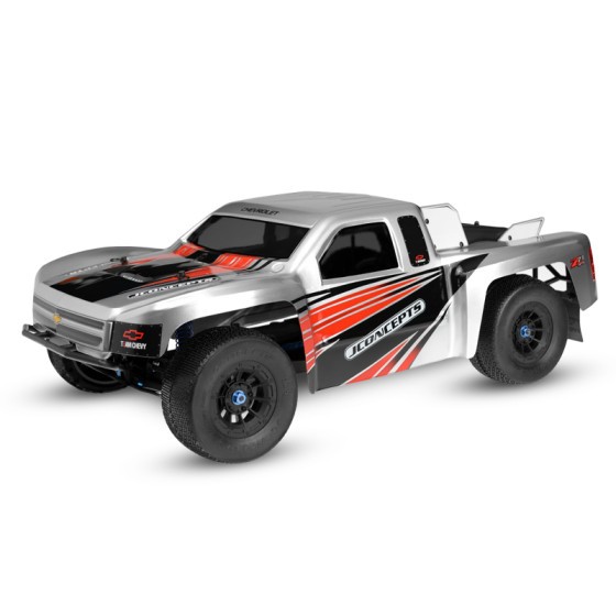 JConcepts 0200 - Illuzion SCT - 2012 Chevy Silverado - 1:10 Short Course Body