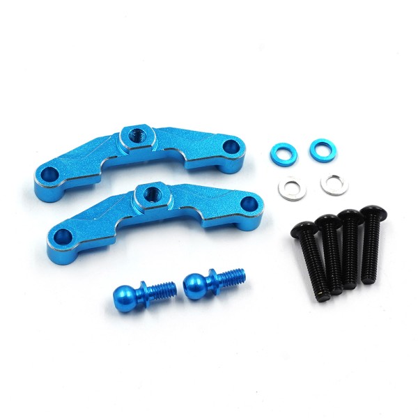 Yeah Racing TATT-076BU - Tamiya TT-02 S / SR / SRX - Alu Upper Arm Mount - BLUE (2 pcs)