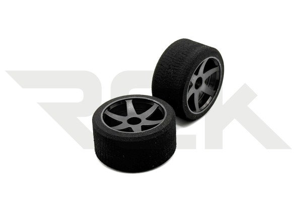 RCK 240171 - 1:12 Foam Tires - Front - 37 Shore (2 pcs)