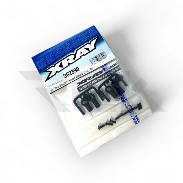 XRAY 362390 - XT4 2024 - Alu Rear Shock Absorber Adapter (1+1) - Set