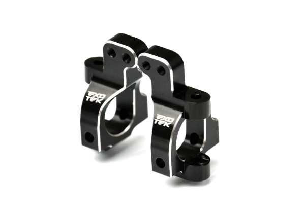 Exotek 2254 - Losi 22S - HD Caster Block Set - black/silver (1 pair)