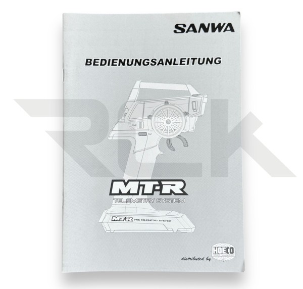 SANWA - MT-R - deutsche Anleitung