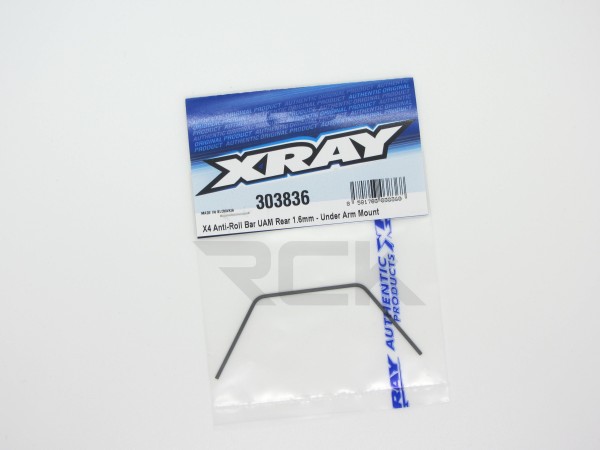 XRAY 303836 - X4 2024 - Stabi - UAM - hinten - 1.6mm