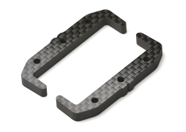 Exotek 2296 - Asso B7 - Carbon Fiber Battery Brace Set