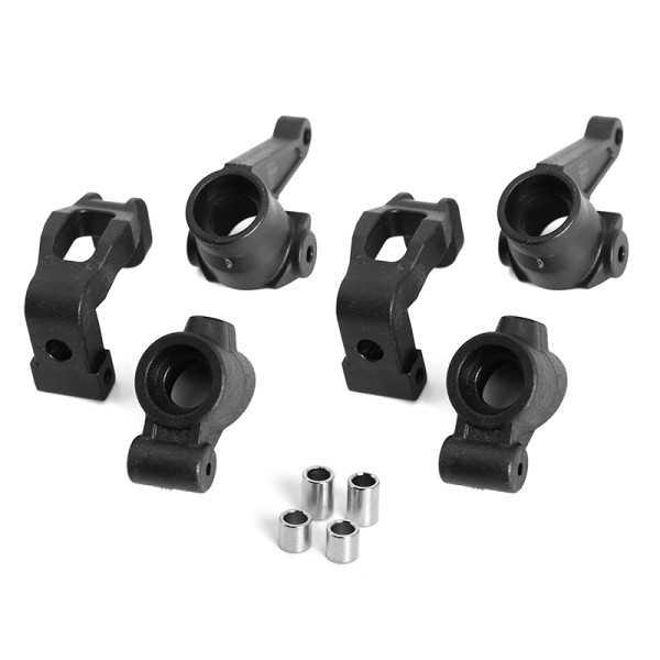 LC Racing LC8002 - PTG-2TC - Lenkhebel, Radträger und C-Hub - Set