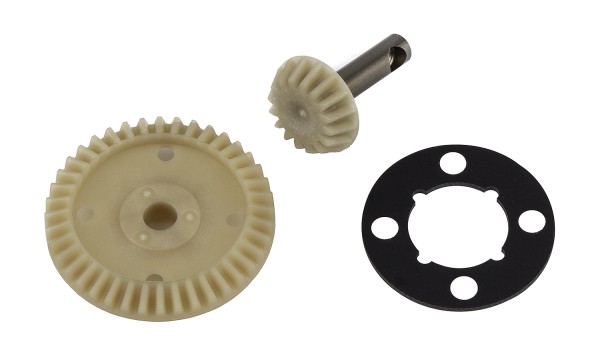 Team Associated 92318 - B74.2 - Factory Team Ring and Pinion Gear Set, molded