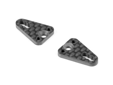 XRAY 371188 - X1 2025 - Carbon Plate for Side Link with 2 Pins (2 pcs)