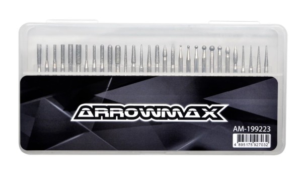 Arrowmax 199223 - SGS PRO / MINI - Gravier Werkzeug Bits (30 Stück)