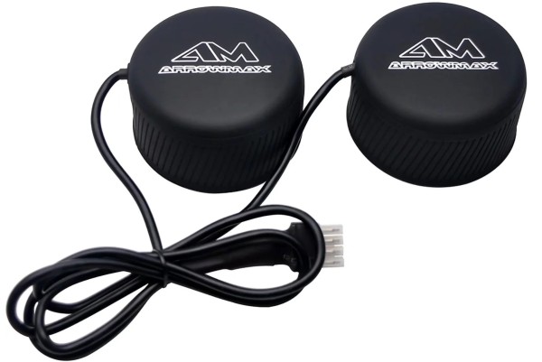 Arrowmax 174011 - Tire Warmer (1/10 Touring) - replacement - 1 pair