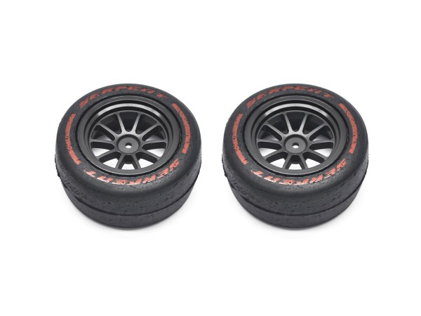 Serpent 302061 - F190 - Wheel tyre set - Front - S (2 pcs)