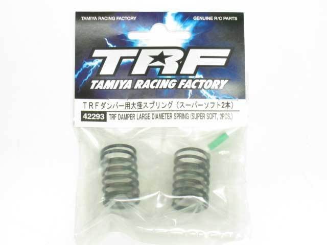 Tamiya 42293 - TRF Touring Car Spring Set - Big Bore - Super Soft - GREEN (2 pcs)