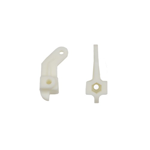 Team Associated 6217 - RC10 - Inline Steering Blocks - white (1 pair)